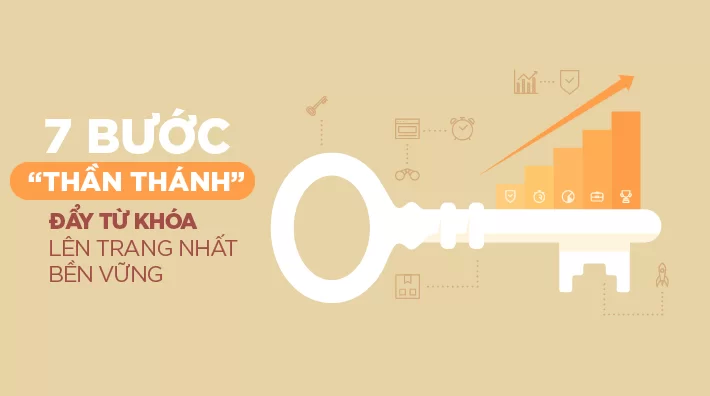 7 bước đẩy từ khóa lên trang nhất